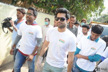 Ram Pothineni Joins Swachh Bharath Campaign